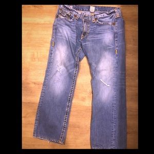 TRUE RELIGION MENS JEAN 38 - SEAT 34
